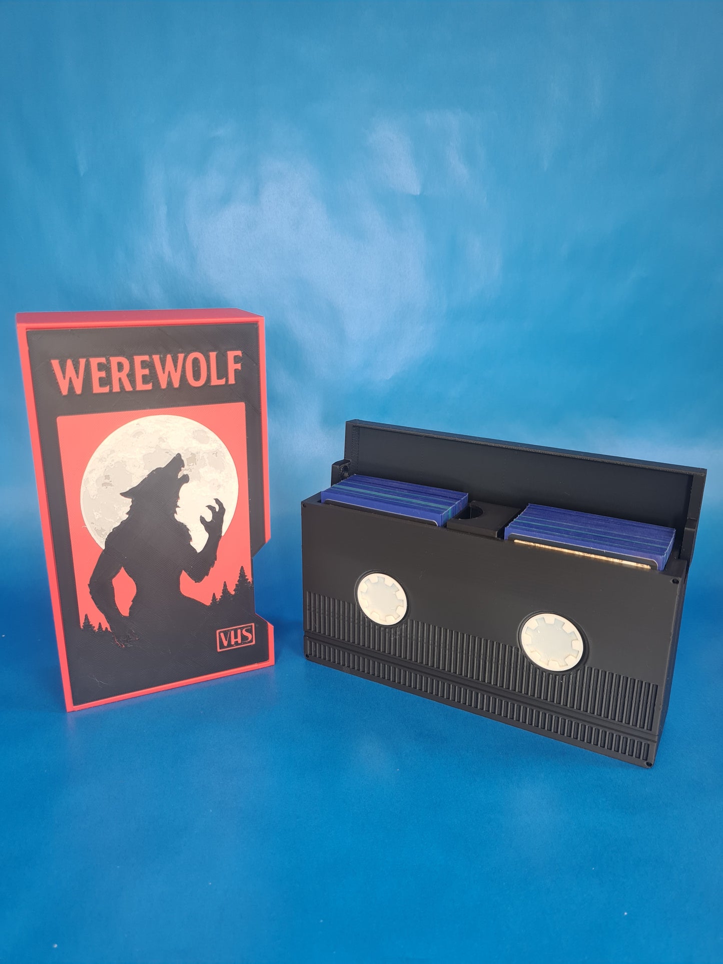 MTG Werewolf VHS Commander Deck Box