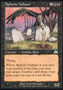 Aphetto Vulture - Onslaught (Uncommon) [ONS-126]