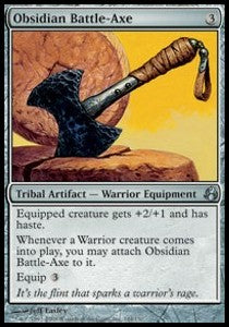 Obsidian Battle-Axe - Morningtide (Uncommon) [MOR-144]