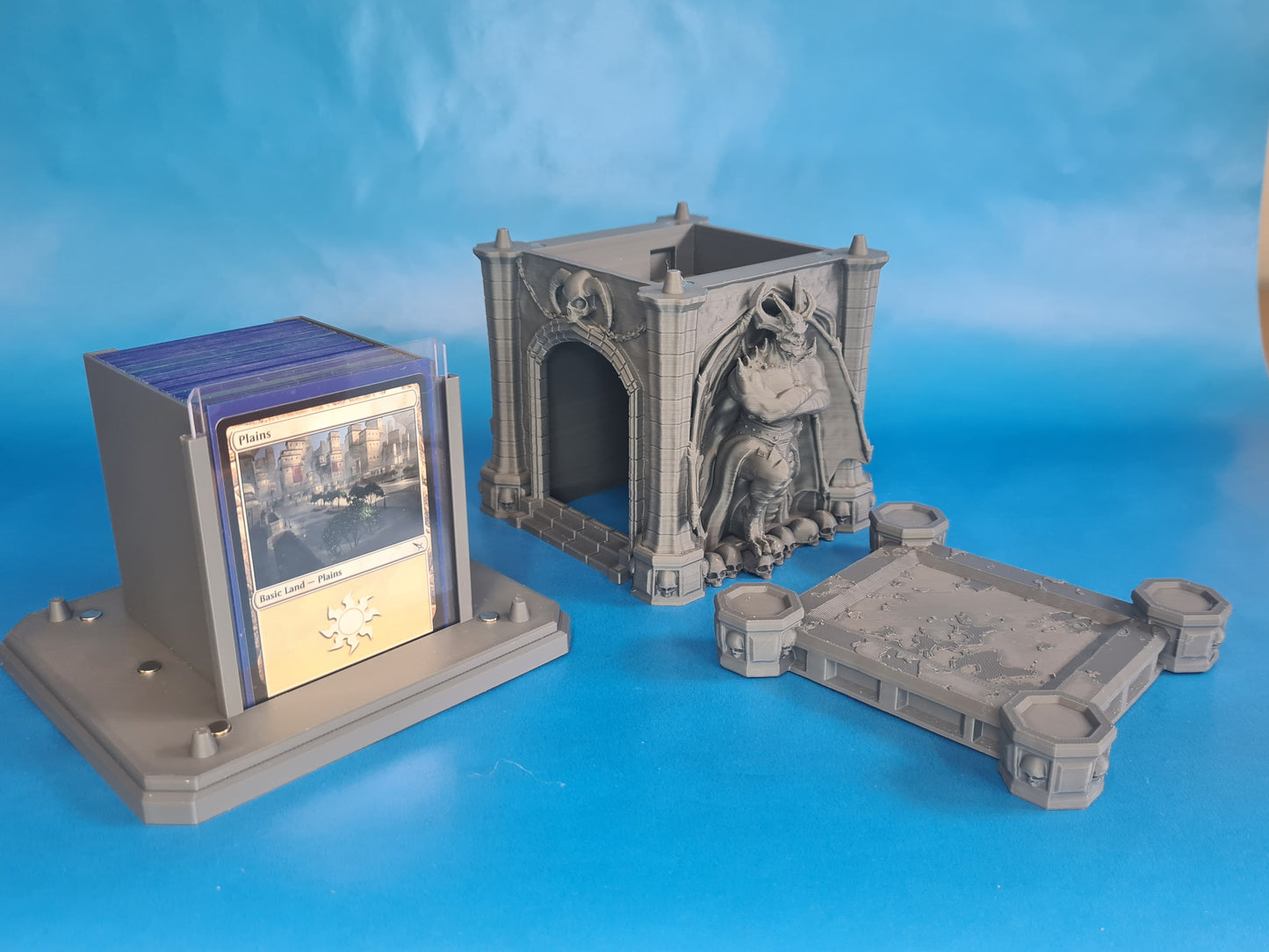 Demon Guardians MTG Commander Deck Box