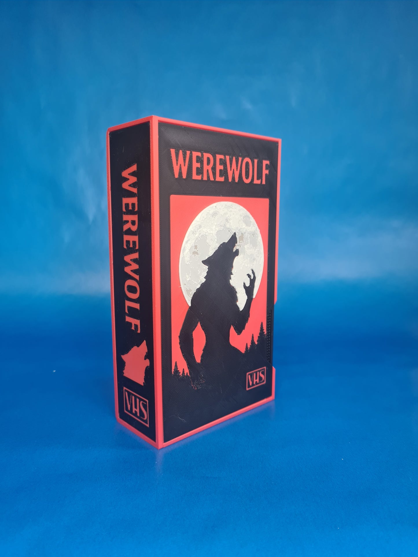 MTG Werewolf VHS Commander Deck Box