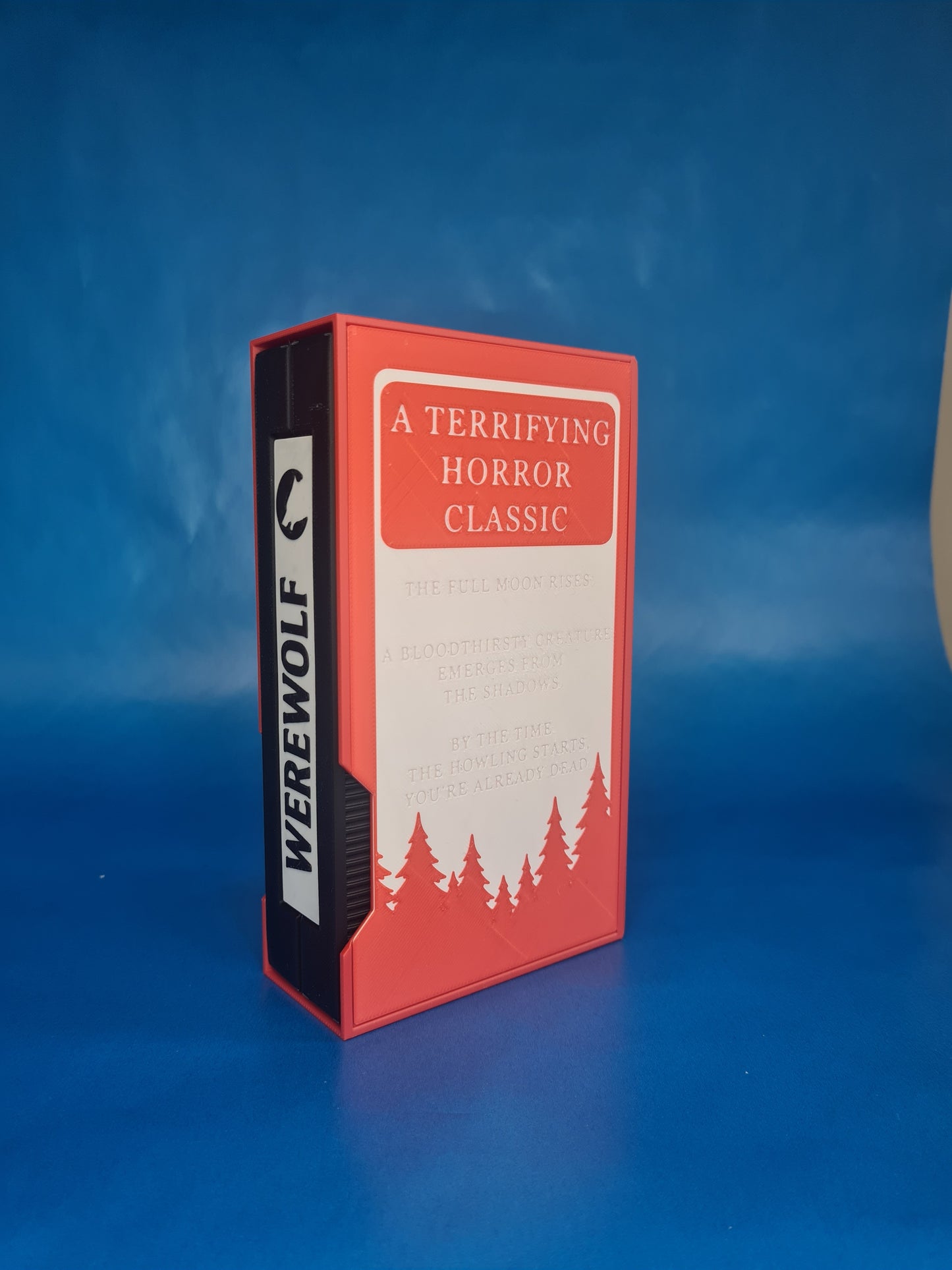 MTG Werewolf VHS Commander Deck Box