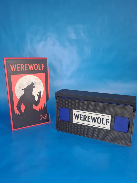 MTG Werewolf VHS Commander Deck Box