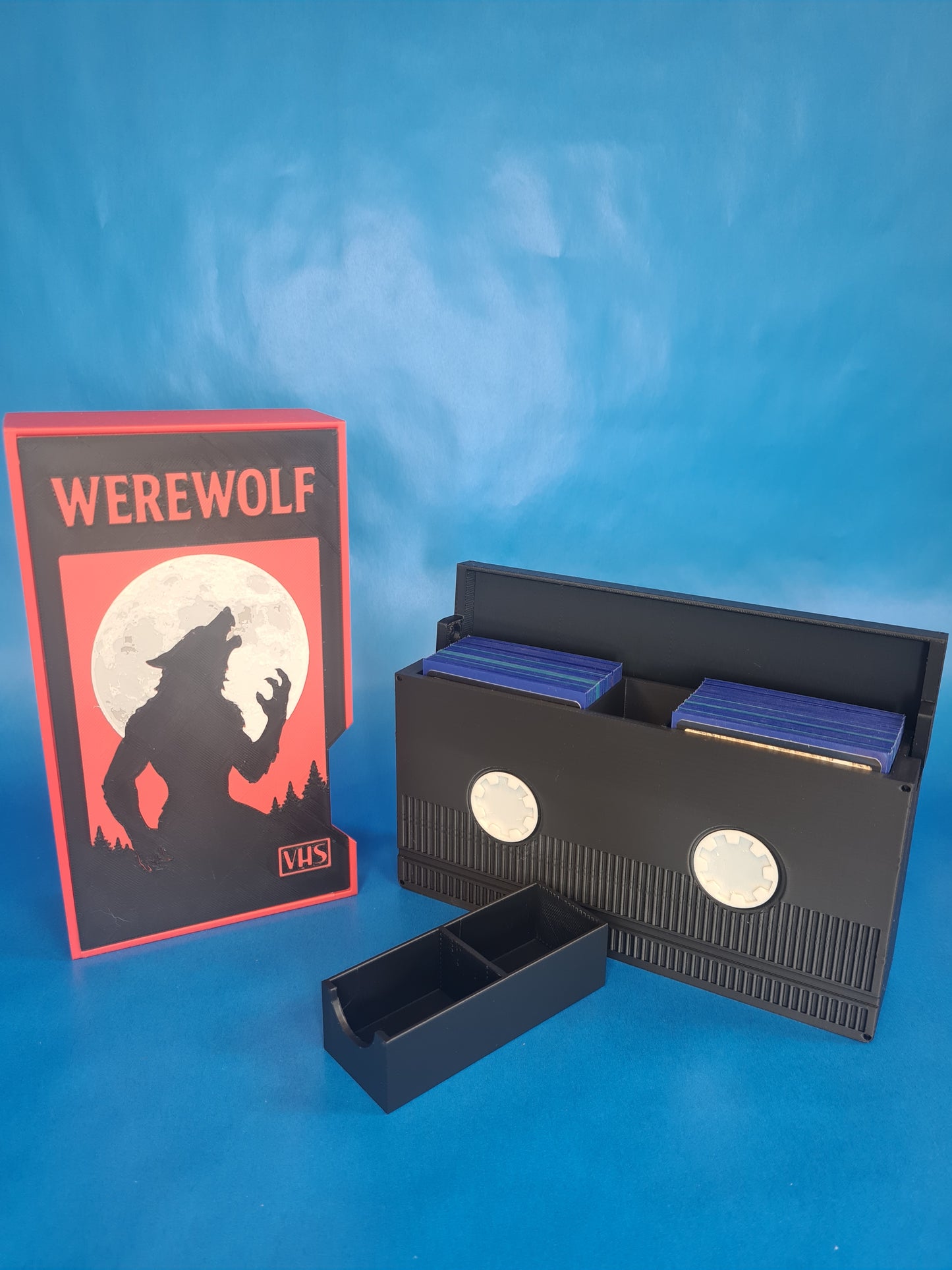 MTG Werewolf VHS Commander Deck Box
