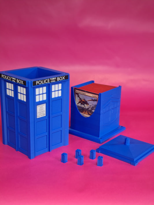 MTG Tardis deck box