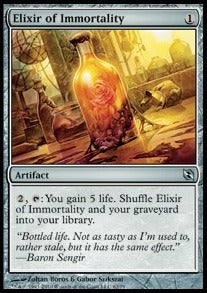 Elixir of Immortality - Duel Decks: Elspeth vs. Tezzeret (Uncommon) [DDF-62]