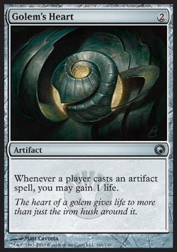 Golem's Heart - Scars of Mirrodin (Uncommon) [SOM-161]
