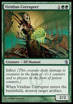 Viridian Corrupter - Mirrodin Besieged (Uncommon) [MBS-94]
