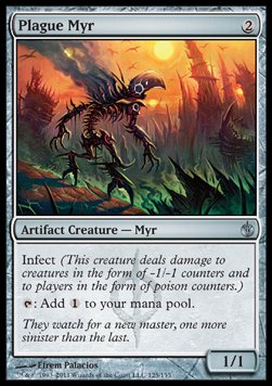 Plague Myr - Mirrodin Besieged (Uncommon) [MBS-125]