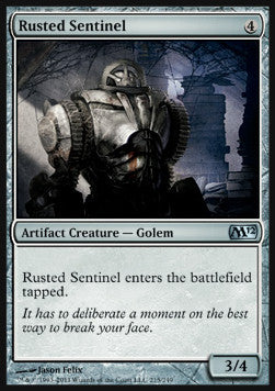 Rusted Sentinel - Magic 2012 (Uncommon) [M12-215]