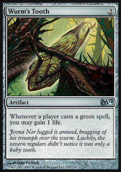 Wurm's Tooth - Magic 2012 (Uncommon) [M12-223]