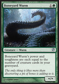 Boneyard Wurm - Innistrad (Uncommon) [ISD-171]