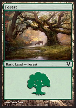 Forest (V.3) - Avacyn Restored (Land) [AVR-244]