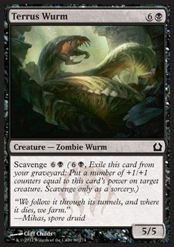 Terrus Wurm - Return to Ravnica (Common) [RTR-80]