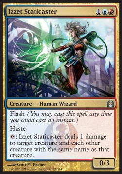 Izzet Staticaster - Return to Ravnica (Uncommon) [RTR-173]