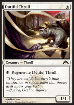Dutiful Thrull - Gatecrash (Common) [GTC-11]