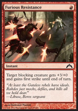 Furious Resistance - Gatecrash (Common) [GTC-93]