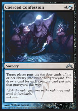 Coerced Confession - Gatecrash (Uncommon) [GTC-217]