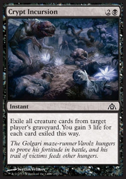 Crypt Incursion - Dragon's Maze (Common) [DGM-23]