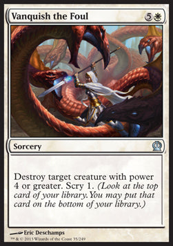 Vanquish the Foul - Theros (Uncommon) [THS-35]