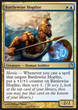 Battlewise Hoplite - Theros (Uncommon) [THS-189]