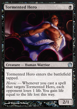 Tormented Hero - Theros (Uncommon) [THS-108]