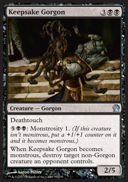 Keepsake Gorgon - Theros (Uncommon) [THS-93]