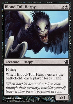 Blood-Toll Harpy - Theros (Common) [THS-79]