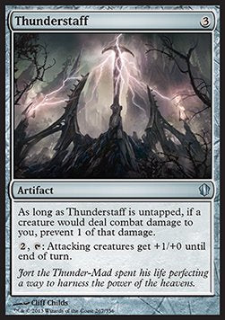 Thunderstaff - Commander 2013 (Uncommon) [C13-267]