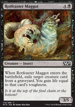 Rotfeaster Maggot - Magic 2015 (Common) [M15-112]
