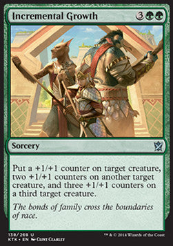 Incremental Growth - Khans of Tarkir (Uncommon) [KTK-138]