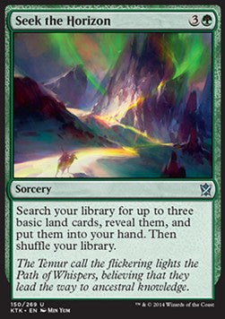 Seek the Horizon - Khans of Tarkir (Uncommon) [KTK-150]