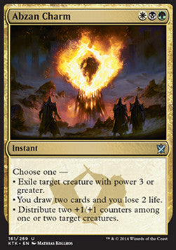 Abzan Charm - Khans of Tarkir (Uncommon) [KTK-161]