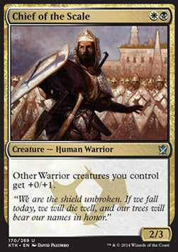 Chief of the Scale - Khans of Tarkir (Uncommon) [KTK-170]