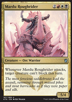 Mardu Roughrider - Khans of Tarkir (Uncommon) [KTK-187]