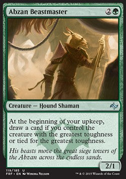 Abzan Beastmaster - Fate Reforged (Uncommon) [FRF-119]