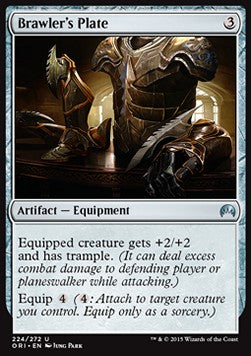 Brawler's Plate - Magic Origins (Uncommon) [ORI-224]