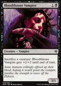 Bloodthrone Vampire - Duel Decks: Zendikar vs. Eldrazi (Common) [DDP-46]