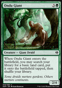 Ondu Giant - Duel Decks: Zendikar vs. Eldrazi (Common) [DDP-19]