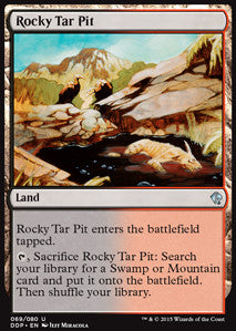 Rocky Tar Pit - Duel Decks: Zendikar vs. Eldrazi (Uncommon) [DDP-69]