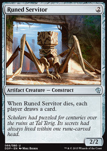 Runed Servitor - Duel Decks: Zendikar vs. Eldrazi (Uncommon) [DDP-66]