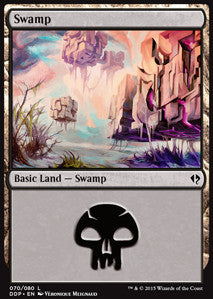 Swamp (V.1) - Duel Decks: Zendikar vs. Eldrazi (Land) [DDP-70]