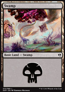 Swamp (V.3) - Duel Decks: Zendikar vs. Eldrazi (Land) [DDP-72]