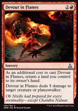 Devour in Flames - Oath of the Gatewatch (Uncommon) [OGW-106]