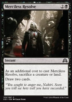 Merciless Resolve - Shadows over Innistrad (Common) [SOI-123]