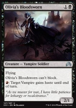 Olivia's Bloodsworn - Shadows over Innistrad (Uncommon) [SOI-127]