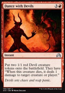 Dance with Devils - Shadows over Innistrad (Uncommon) [SOI-150]