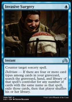 Invasive Surgery - Shadows over Innistrad (Uncommon) [SOI-68]