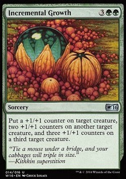 Incremental Growth - Welcome Deck 2016 (Uncommon) [W16-14]