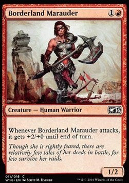 Borderland Marauder - Welcome Deck 2016 (Common) [W16-11]